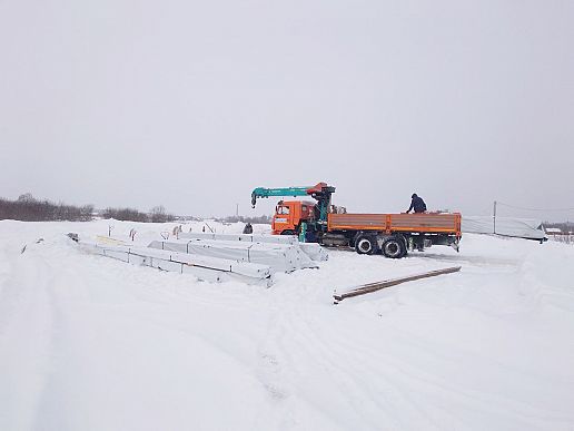 Разгрузка домокомплекта в Уфе